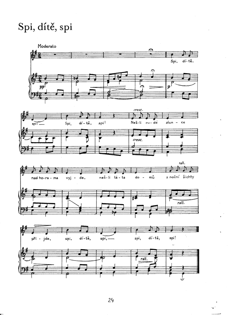 Spi, dítě, spi